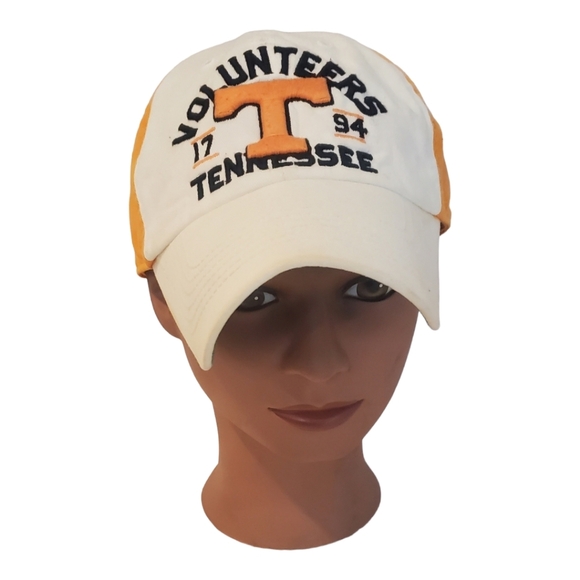 University of Tennessee Volunteers Snap Back Orange and White Hat 47 Brand - Picture 1 of 9